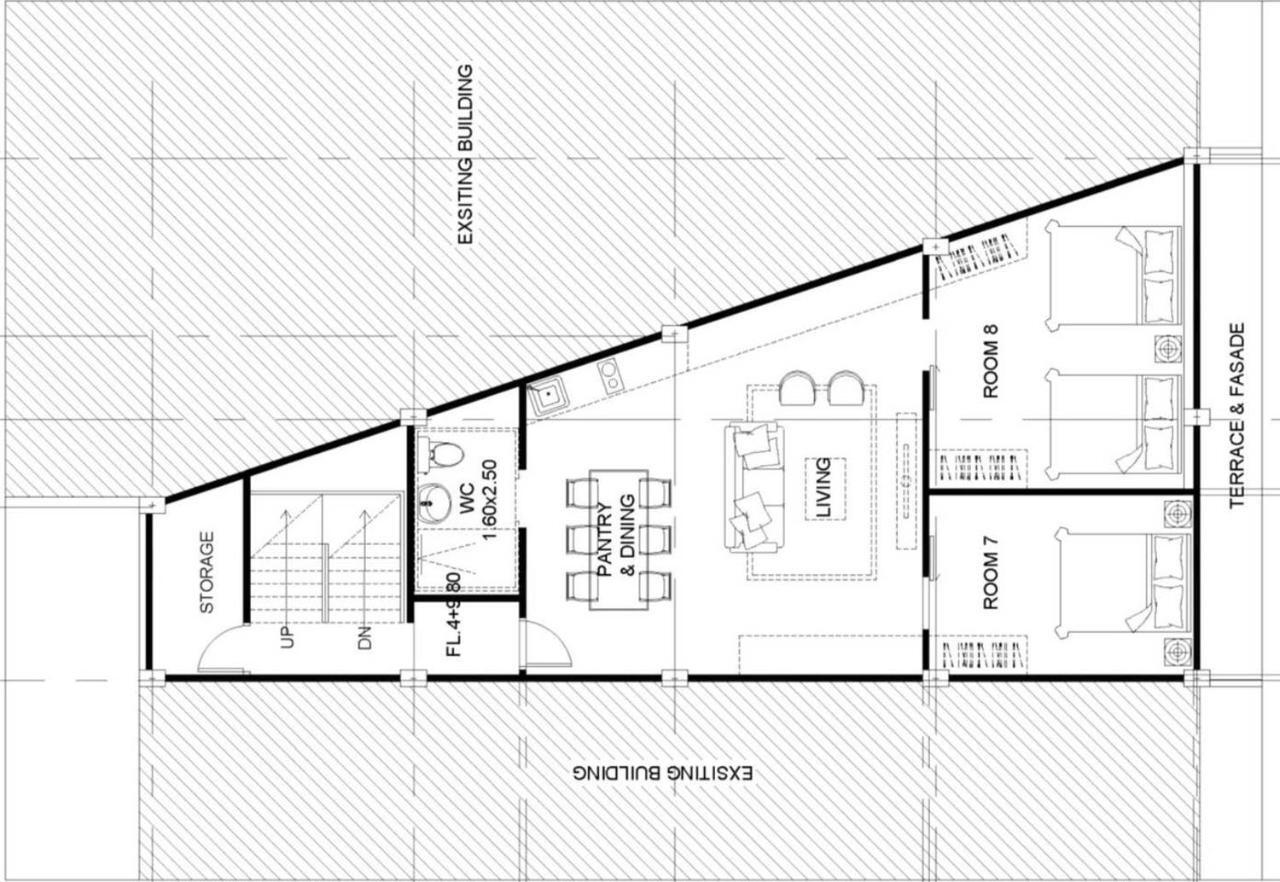U3 Large 2 Bedroom Full Kitchen Near Bts Udomsuk Bangkok Exterior foto